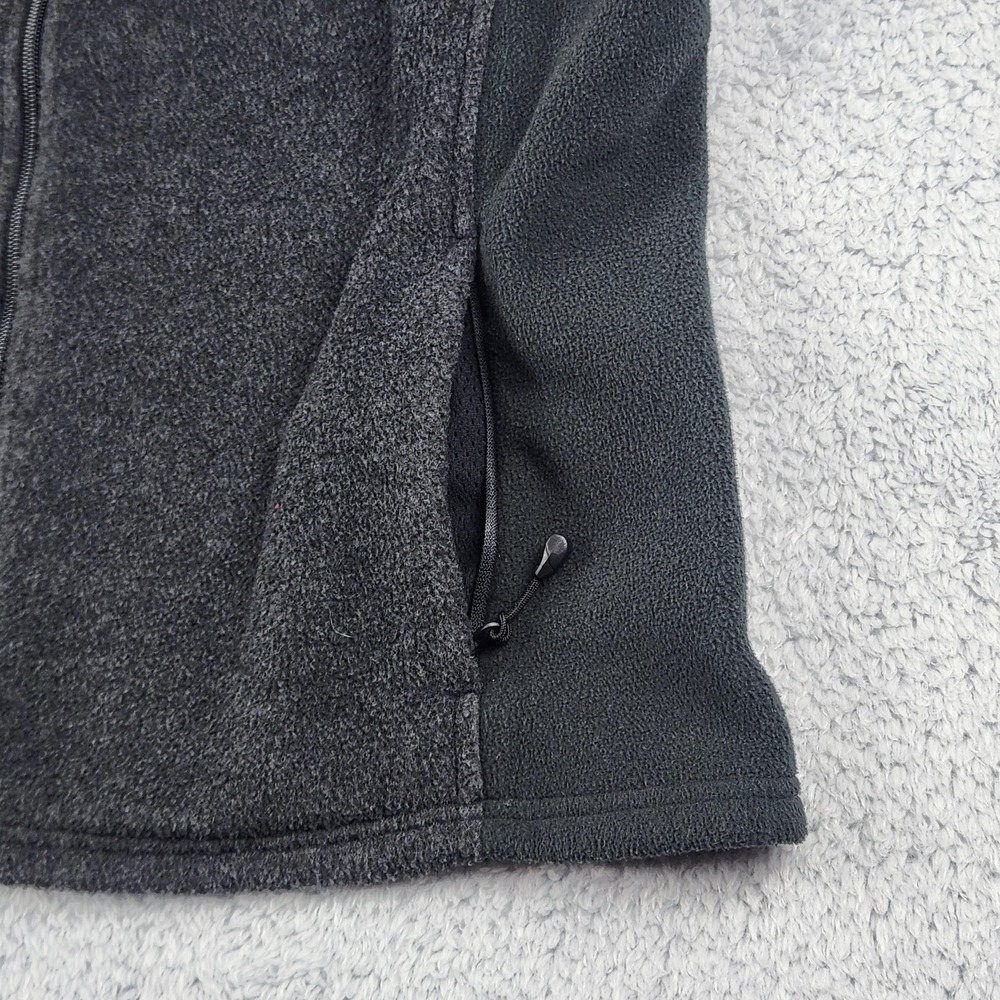 Lauren Active Ralph Lauren Vest Womens XL Gray Fleece Full Zip Stretch Pockets - Picture 4 of 14